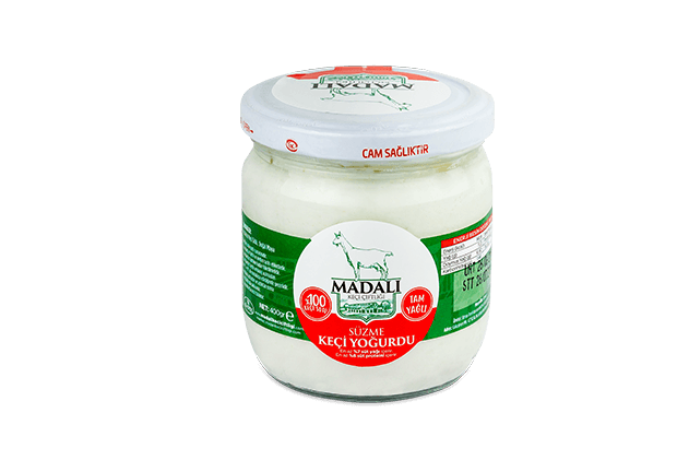 Süzme Keçi Yoğurdu (Madalı, 400gr)