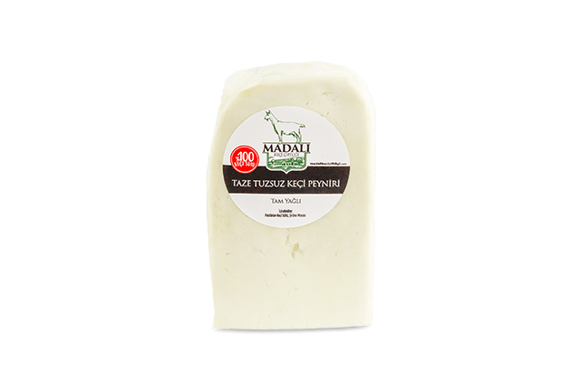 Tuzsuz Keçi Bebek Peyniri-Madalı (250gr)