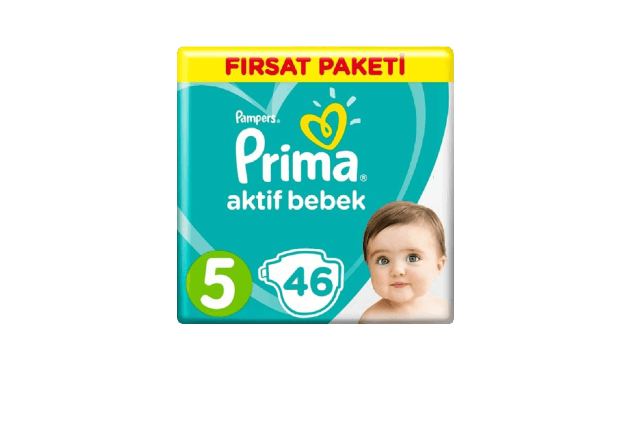 Prima Bebek Bezi 5 Beden (46 adet)