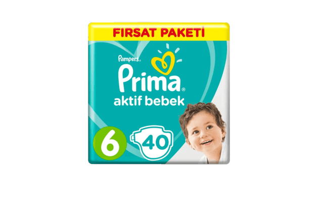 Prima Bebek Bezi 6 Beden (40 adet)